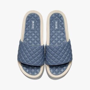 APL Athletic Propulsion labs MEN'S LUSSO SLIDE SLATE/PRISTINE size 11 Leather